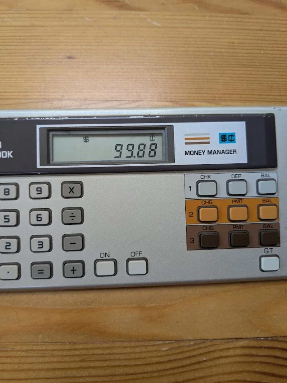 Vintage Canon Checkbook Money Manager Personal Banking Calculator